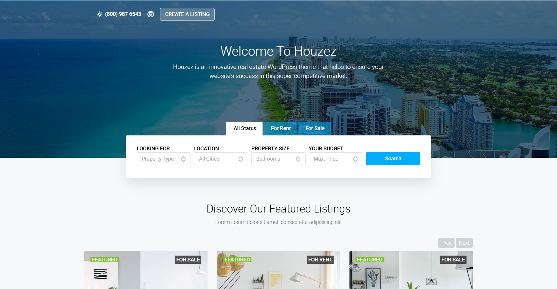 Zhvillim Platforme Real Estate - Houzez Agjensi Imobiliare